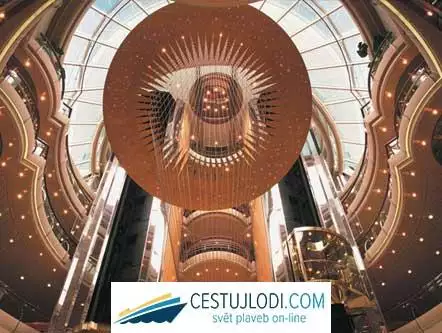 RCCL Splendour of the seas - výtahy