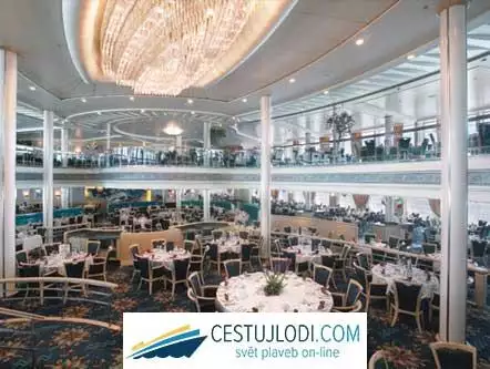 RCCL Vision of the seas - restaurace