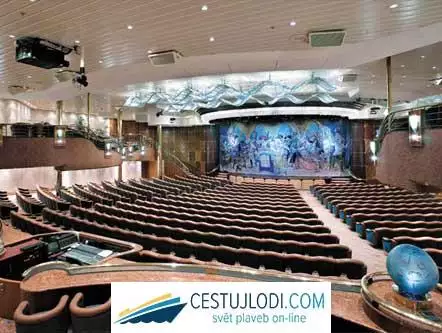 RCCL Vision of the seas - divadlo